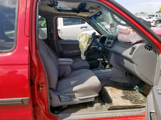 5N1ED28Y5YC584093 - 2000 NISSAN XTERRA XE RED photo 5