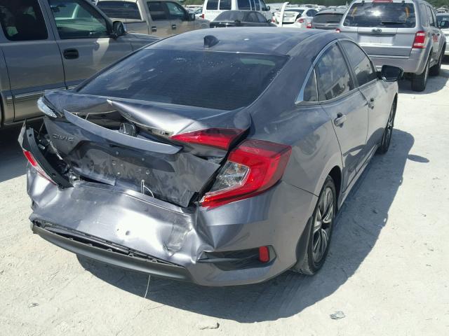 19XFC1F79GE025167 - 2016 HONDA CIVIC EXL GRAY photo 4