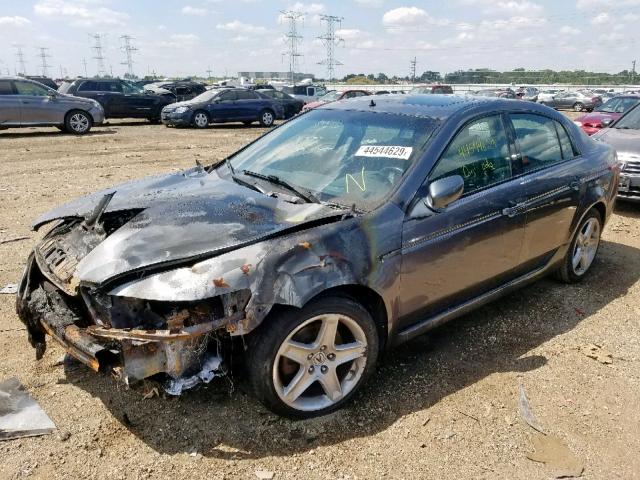 19UUA66276A040400 - 2006 ACURA 3.2TL GRAY photo 2