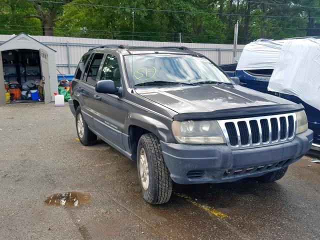 1J4GX48S43C543727 - 2003 JEEP GRAND CHER GRAY photo 1