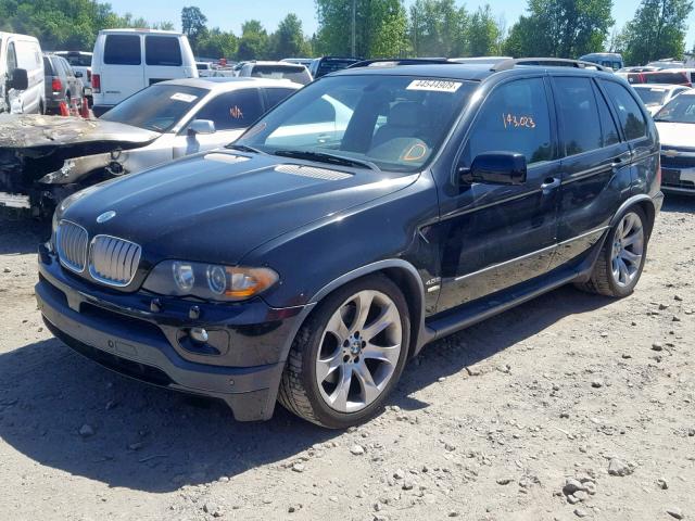 5UXFA93596LE84701 - 2006 BMW X5 4.8IS BLACK photo 2