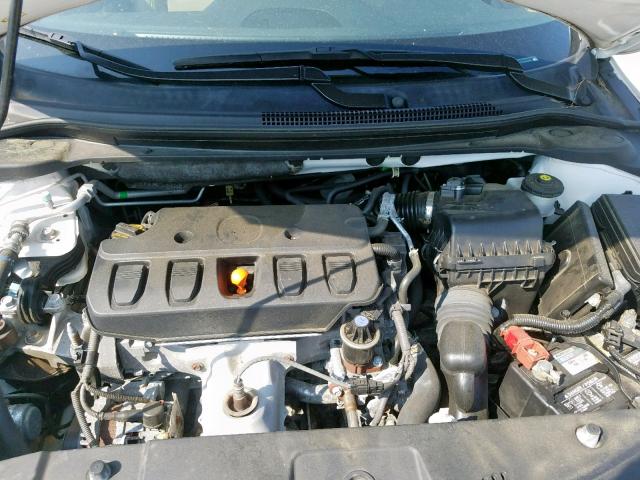 19VDE1F76DE005920 - 2013 ACURA ILX 20 TEC WHITE photo 7