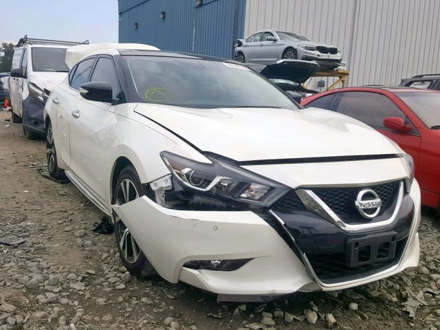 1N4AA6AP3JC398956 - 2018 NISSAN MAXIMA 3.5 WHITE photo 1