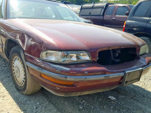 1G4HP52K6VH604263 - 1997 BUICK LESABRE CU BURGUNDY photo 9