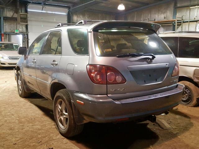 JT6HF10U5Y0124858 - 2000 LEXUS RX 300 GRAY photo 3