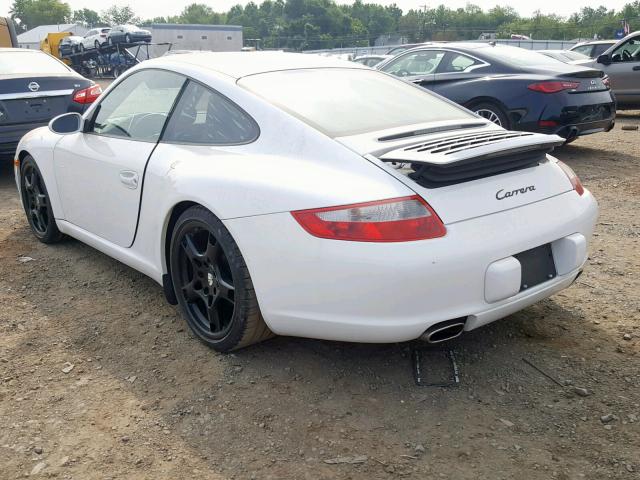 WP0AA29976S715529 - 2006 PORSCHE 911 NEW GE WHITE photo 3