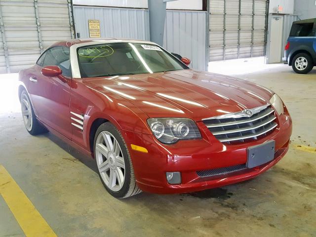 1C3AN69L74X002657 - 2004 CHRYSLER CROSSFIRE RED photo 1