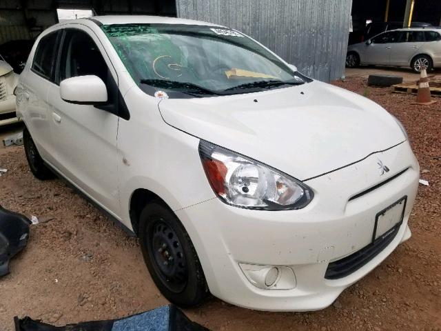 ML32A3HJ9FH045021 - 2015 MITSUBISHI MIRAGE DE WHITE photo 1