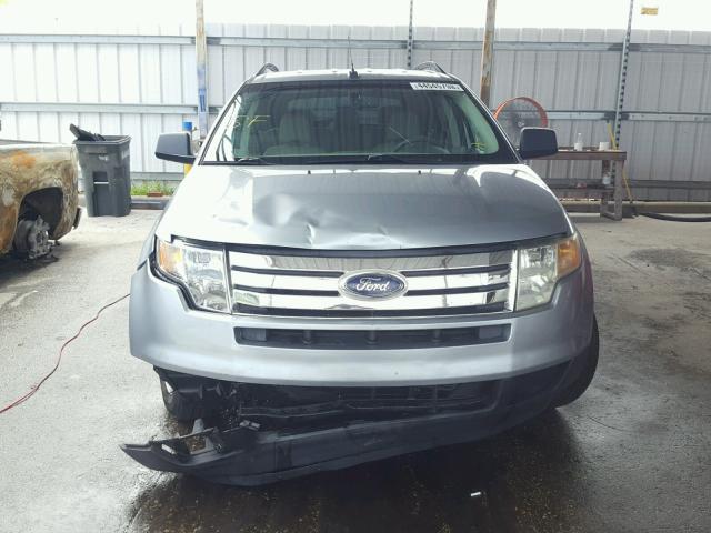 2FMDK36C47BA46224 - 2007 FORD EDGE SE SILVER photo 9