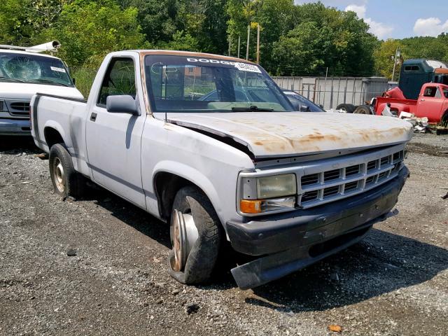 1B7FL26X2TS601467 - 1996 DODGE DAKOTA GRAY photo 1