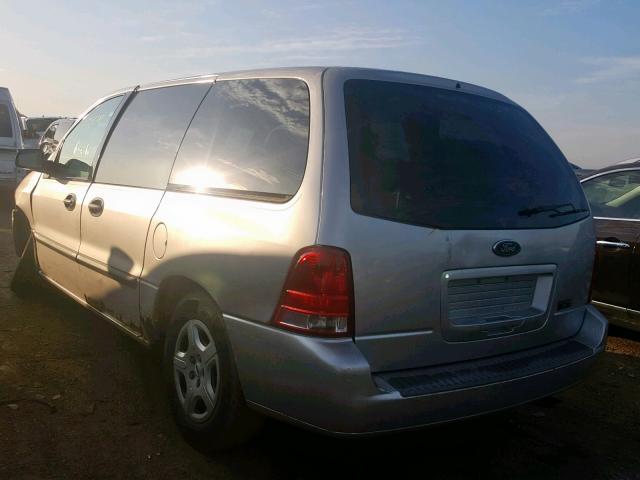 2FMZA50684BA66401 - 2004 FORD FREESTAR S SILVER photo 3