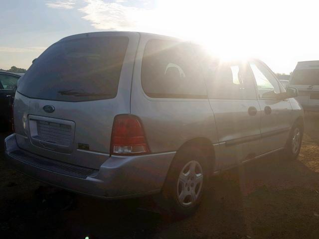 2FMZA50684BA66401 - 2004 FORD FREESTAR S SILVER photo 4