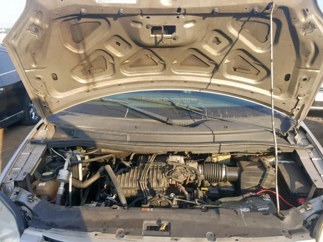 2FMZA50684BA66401 - 2004 FORD FREESTAR S SILVER photo 7