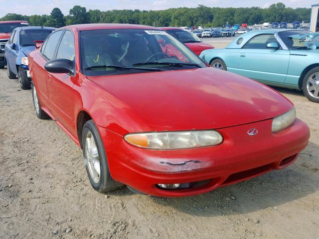 1G3NL52EX3C150624 - 2003 OLDSMOBILE ALERO GL RED photo 1