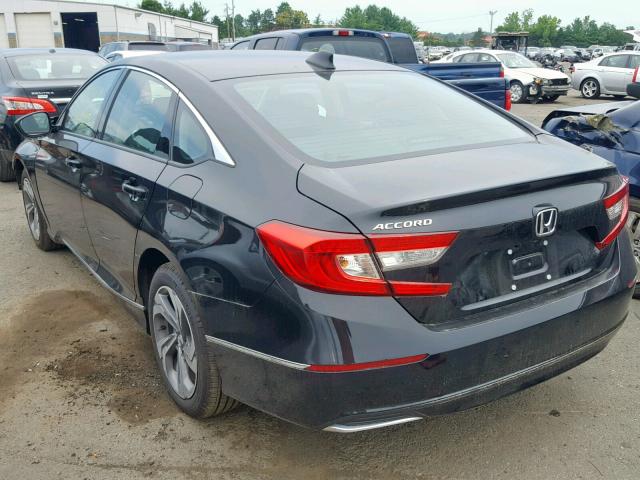 1HGCV1F40JA241021 - 2018 HONDA ACCORD EX BLACK photo 3