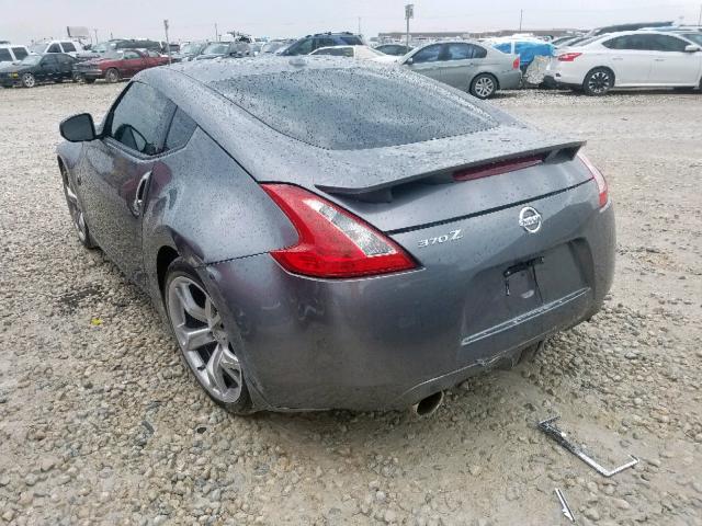 JN1AZ4EH4CM562287 - 2012 NISSAN 370Z BASE SILVER photo 3