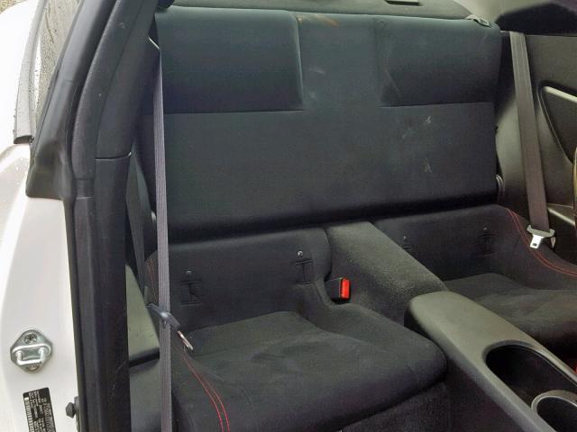 JF1ZNAA11D2712524 - 2013 TOYOTA SCION FR-S WHITE photo 6