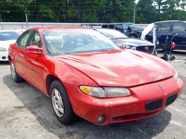 1G2WJ52M8XF233706 - 1999 PONTIAC GRAND PRIX RED photo 1