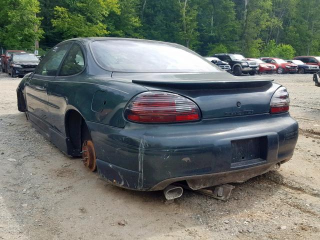 1G2WP12K1XF288293 - 1999 PONTIAC GRAND PRIX GREEN photo 3