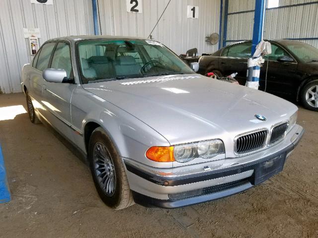 WBAGJ0345YDD73615 - 2000 BMW 750 IL SILVER photo 1