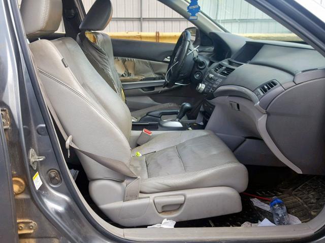 1HGCP26868A127098 - 2008 HONDA ACCORD EXL GRAY photo 5