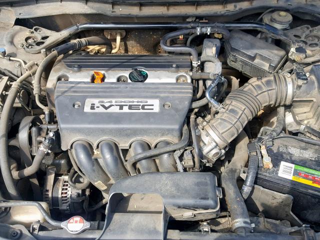 1HGCP26868A127098 - 2008 HONDA ACCORD EXL GRAY photo 7