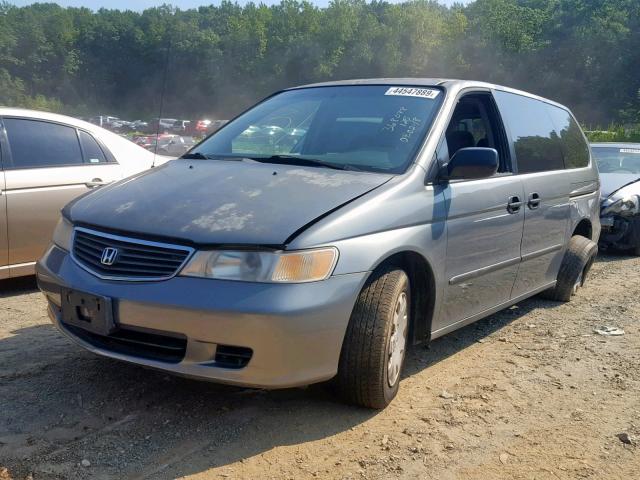 2HKRL1858YH553286 - 2000 HONDA ODYSSEY LX GRAY photo 2