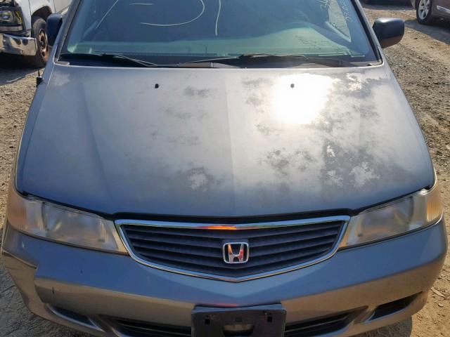 2HKRL1858YH553286 - 2000 HONDA ODYSSEY LX GRAY photo 7