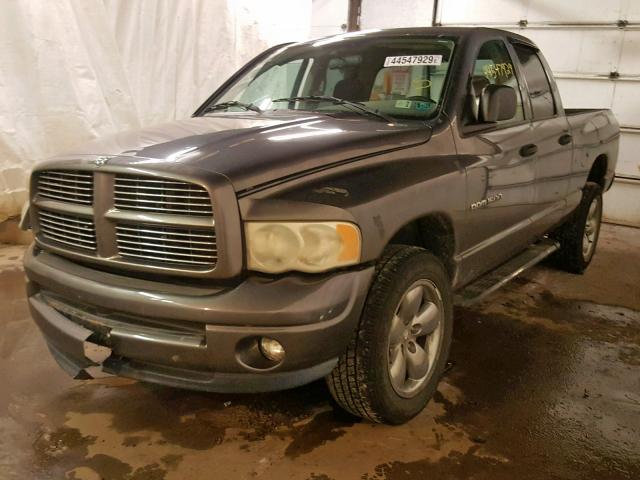 1D7HU18Z33S187362 - 2003 DODGE RAM 1500 S GRAY photo 2