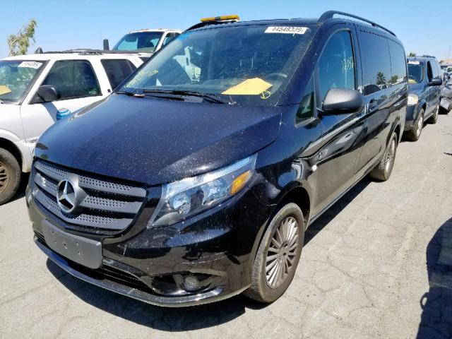 WD4PG2EE1H3247005 - 2017 MERCEDES-BENZ METRIS BLACK photo 2