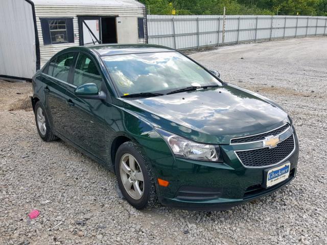 1G1PC5SB3E7479927 - 2014 CHEVROLET CRUZE LT GREEN photo 1