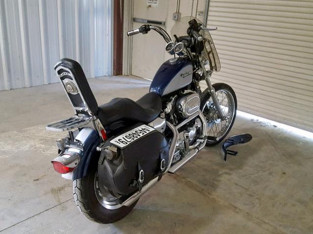 1HD1CGP15XK114012 - 1999 HARLEY-DAVIDSON XL1200 C BLUE photo 4