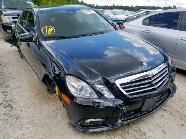 WDDHF9AB8BA299231 - 2011 MERCEDES-BENZ E 550 4MAT BLACK photo 1