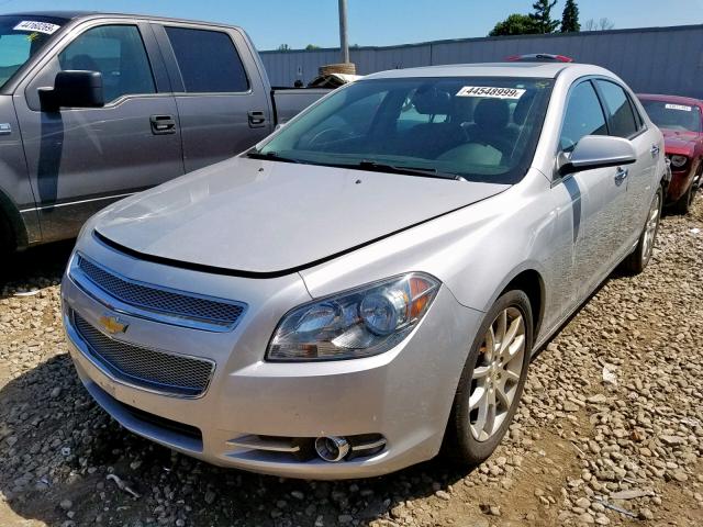 1G1ZE5E73BF106446 - 2011 CHEVROLET MALIBU LTZ 银色 照片 2
