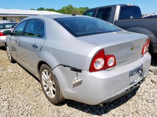 1G1ZE5E73BF106446 - 2011 CHEVROLET MALIBU LTZ 银色 照片 3