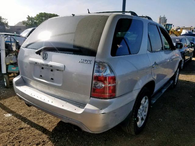 2HNYD18936H520496 - 2006 ACURA MDX TOURIN SILVER photo 4