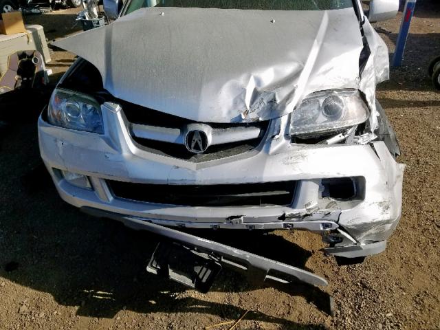 2HNYD18936H520496 - 2006 ACURA MDX TOURIN SILVER photo 7