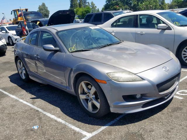 JM1FE17N040138548 - 2004 MAZDA RX8 GRAY photo 1