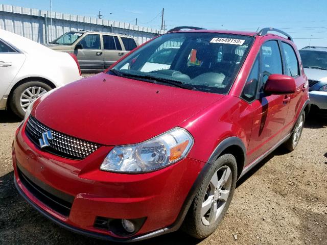 JS2YB5A37C6301469 - 2012 SUZUKI SX4 RED photo 2