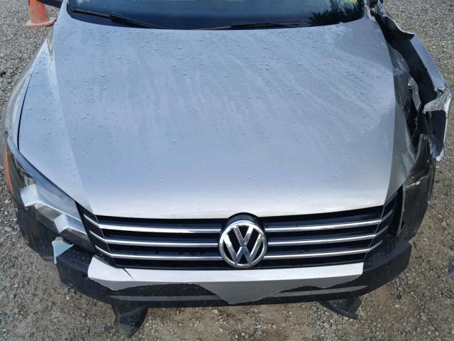 1VWBP7A39EC014522 - 2014 VOLKSWAGEN PASSAT SE GRAY photo 7