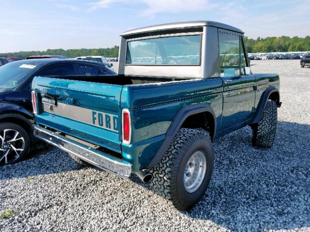 U15NL862715 - 1966 FORD BRONCO GREEN photo 4