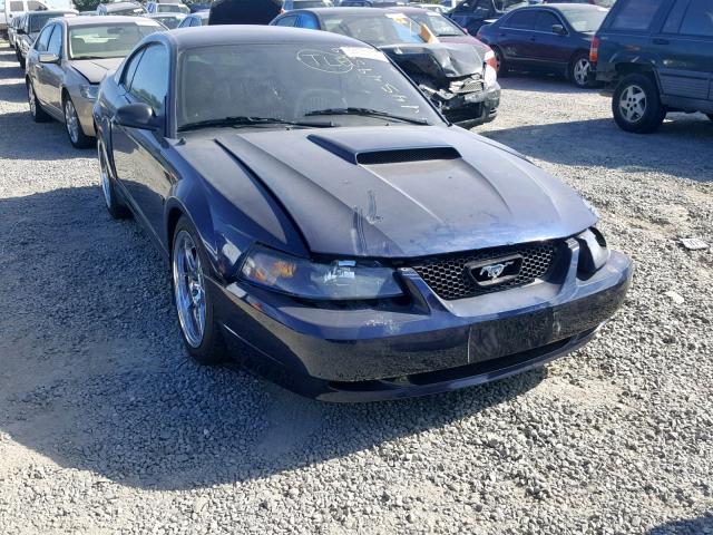 1FAFP42X41F250644 - 2001 FORD MUSTANG GT BLUE photo 1