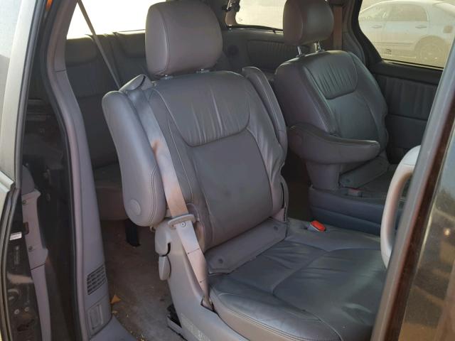 5TDBK22C88S009088 - 2008 TOYOTA SIENNA XLE შავი ფოტო 6