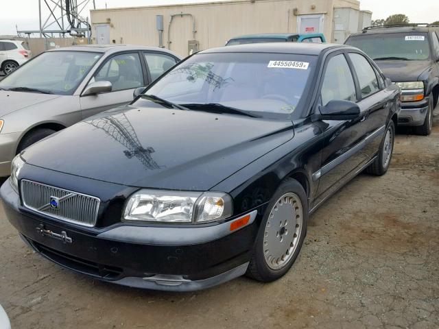 YV1TS94D8Y1077319 - 2000 VOLVO S80 BLACK photo 2