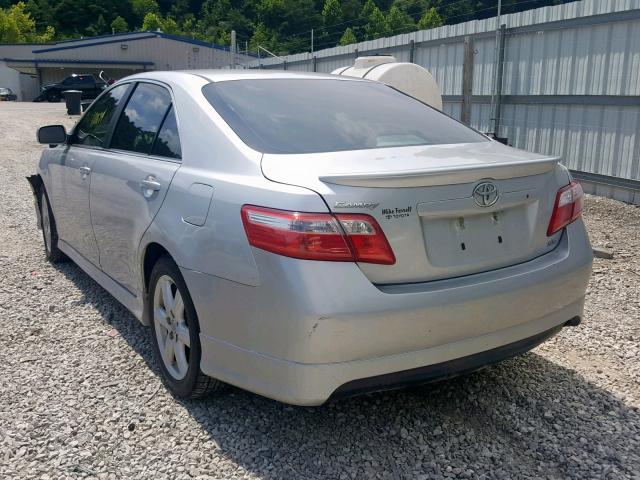 4T1BE46K07U669846 - 2007 TOYOTA CAMRY NEW SILVER photo 3