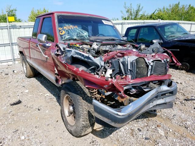 1FTCR15X7NPA21909 - 1992 FORD RANGER SUP BURGUNDY photo 1