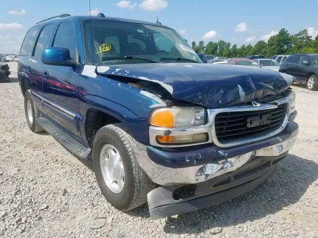 1GKEC13V55J193374 - 2005 GMC YUKON BLUE photo 1