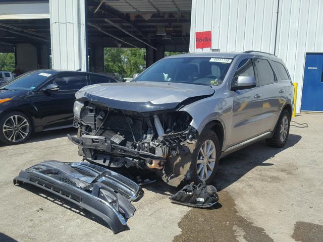 1C4RDHAG4HC936378 - 2017 DODGE DURANGO SX GRAY photo 2