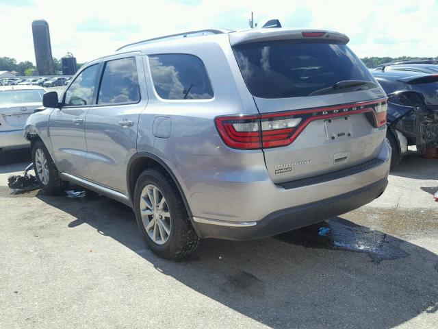 1C4RDHAG4HC936378 - 2017 DODGE DURANGO SX GRAY photo 3