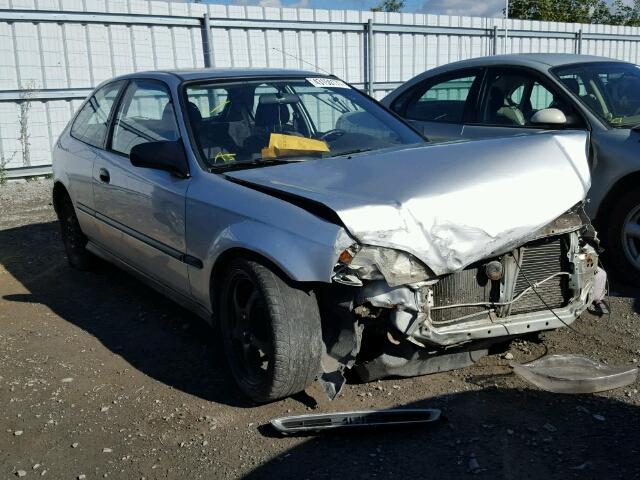 2HGEJ6426WH013679 - 1998 HONDA CIVIC CX SILVER photo 1